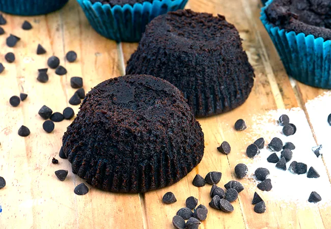  Gooey Chocolate Muffins