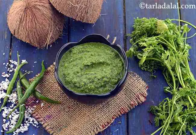 ग्रीन चटनी - Green Chutney