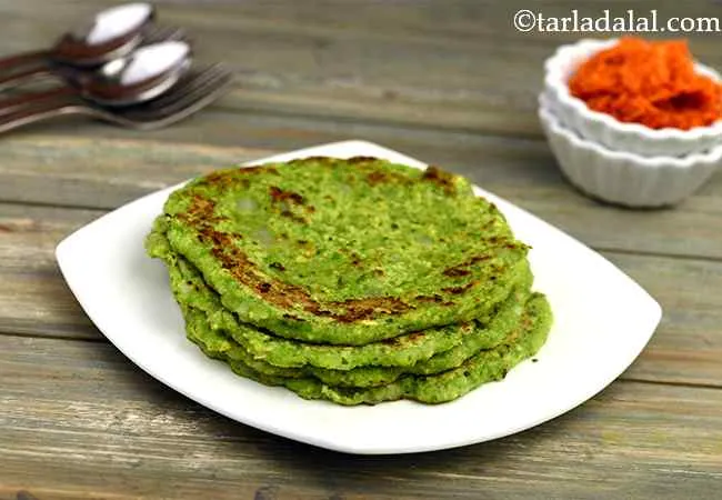 Green Pea Pancakes