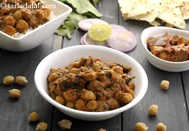 चना पालक