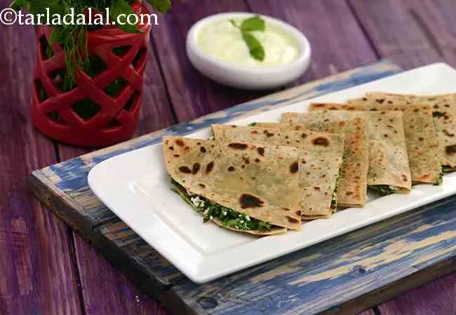 Herbed Paneer Paratha