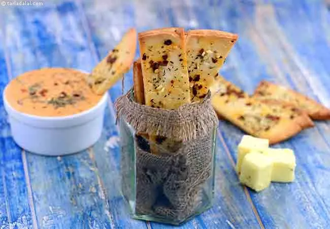 Herbed Pita Strips