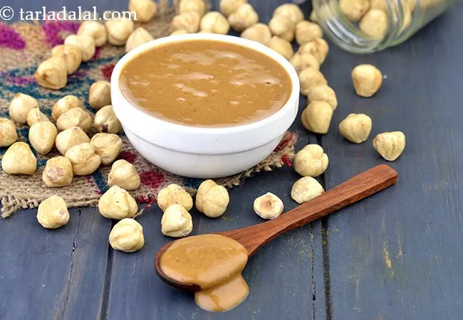 Homemade Natural Hazelnut Butter
