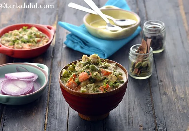  Navratna Korma, Veg Navratan Korma