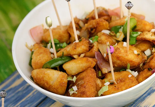  Idli Chilli, Chilli Idli, Idli Snack