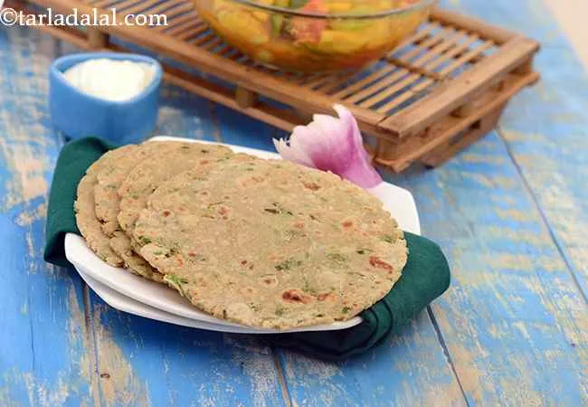 ज्वार प्याज की रोटी की रेसिपी | ज्वार की रोटी | स्वस्थ नाश्ता | हेल्दी ब्रेकफास्ट - Jowar Pyaz Ki Roti ( Healthy Breakfast)