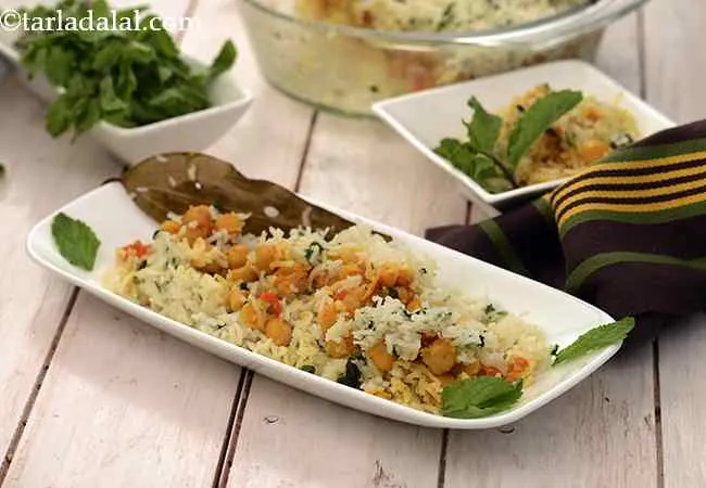 Kabuli Chana Biryani ( Indian Cooking)