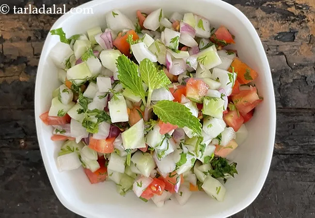 kachumber salad recipe | Gujarati kachumber salad | healthy kachumber salad |