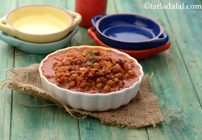 Kala Chana Subzi, Maharashtrian Recipe