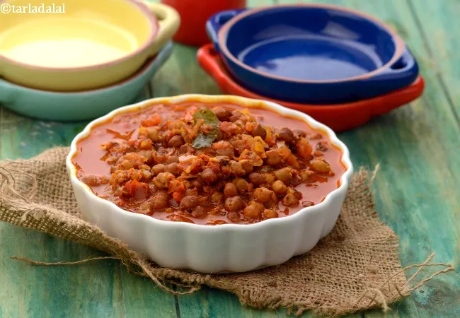 Kala Chana Subzi, Maharashtrian Recipe