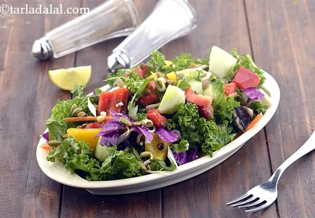Kale, Masoor Veg Antioxidant Healthy Office Salad