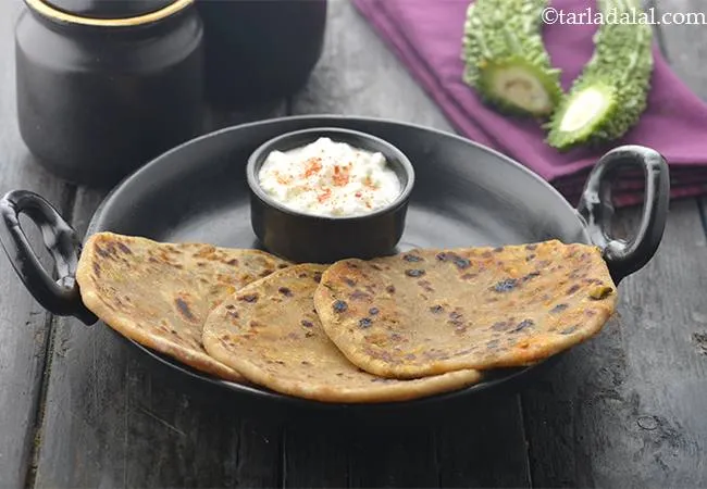 करेला पराठा की रेसिपी