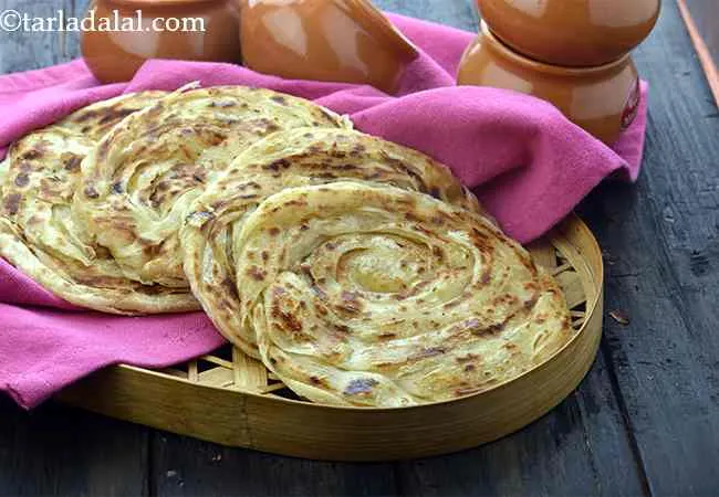 Kerala Parota, Flaky Kerala Paratha