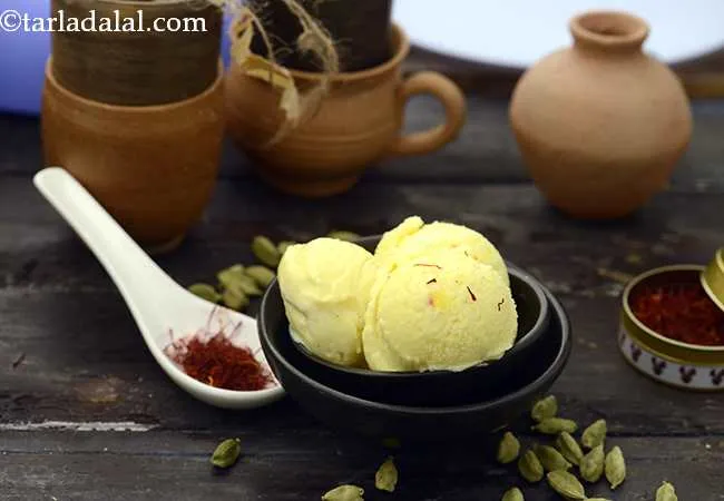 Kesar Elaichi Ice Cream