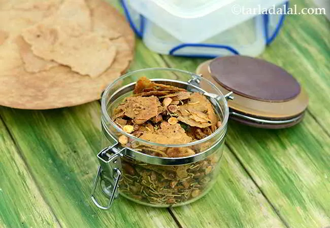  Healthy Khakhra Chivda, Healthy Jar Snack