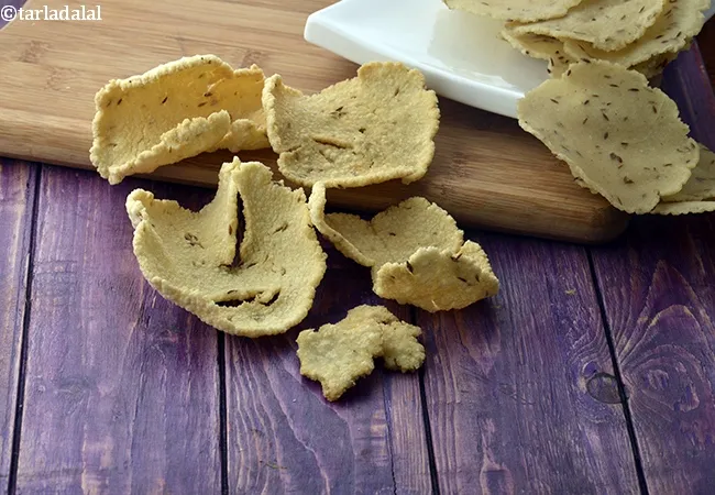 Khichiya Papad, Fried Khichiya Papad
