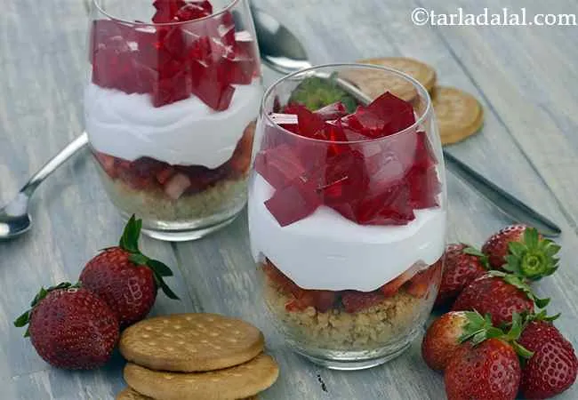  Layered Strawberry Sundae