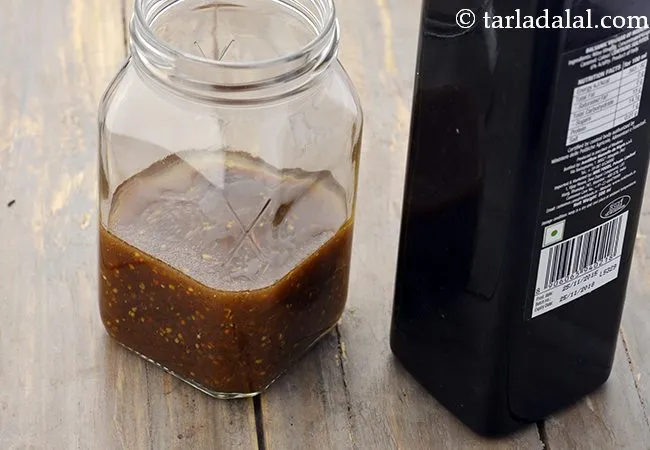 Lemon Balsamic Dressing, Mustard Lemon Balsamic Dressing
