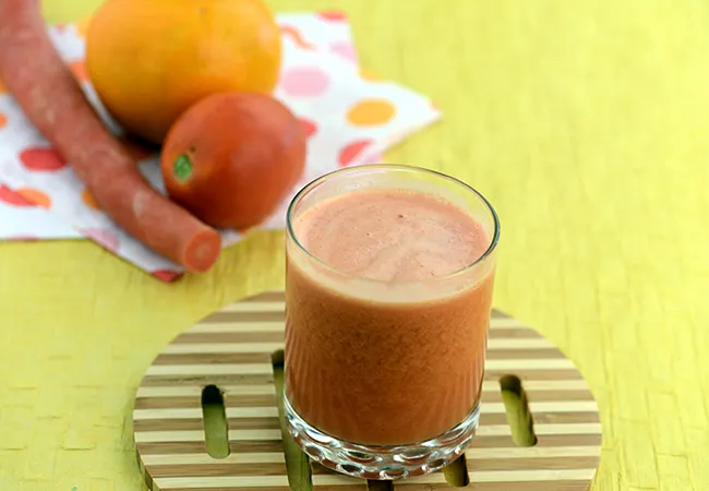 Lemony Tomato, Orange and Carrot Juice
