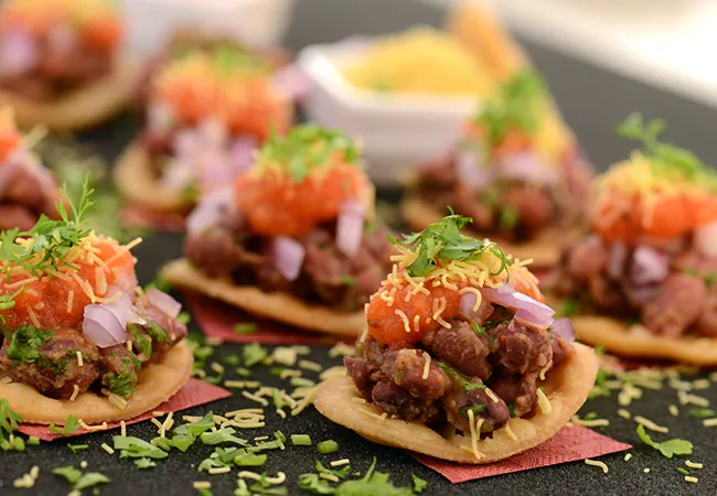  Tangy Rajma Sev Puri
