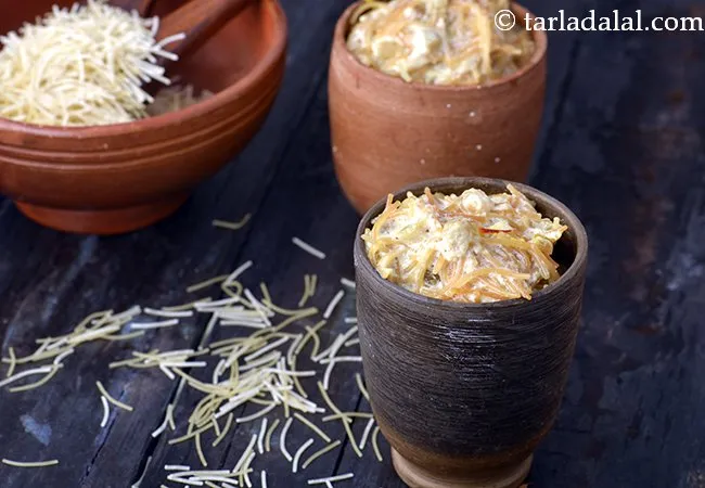 Low Fat Seviyan Kheer, Low Calorie Vermicelli Kheer