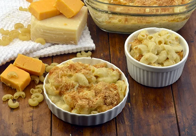 Mac N Cheese, Three - Cheese Mac N Cheese
