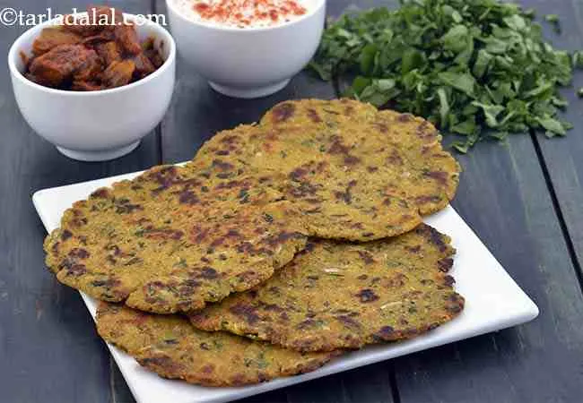 Makai Mooli and Methi Paratha, Punjabi Breakfast