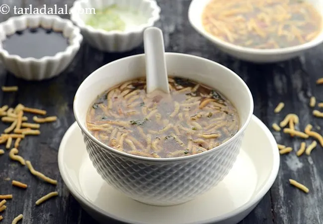 Manchow Soup, Chinese Veg Manchow Soup
