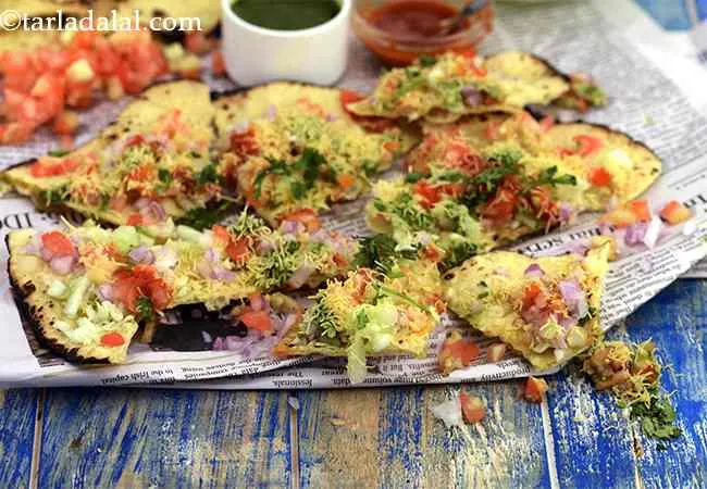  Masala Khichiya Papad ( Mumbai Roadside Recipes )