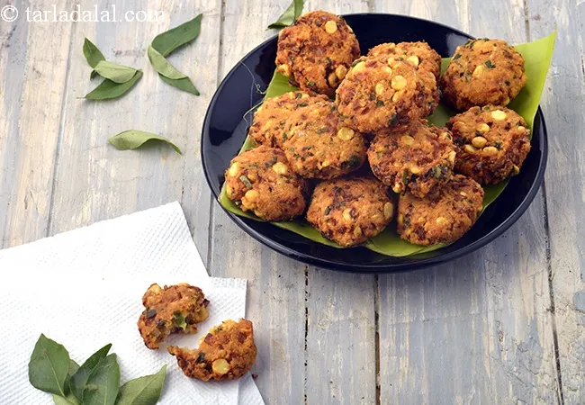 Masala Vadas, South Indian Masala Vadas, Vadai Recipe