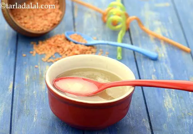 Masoor Dal Water