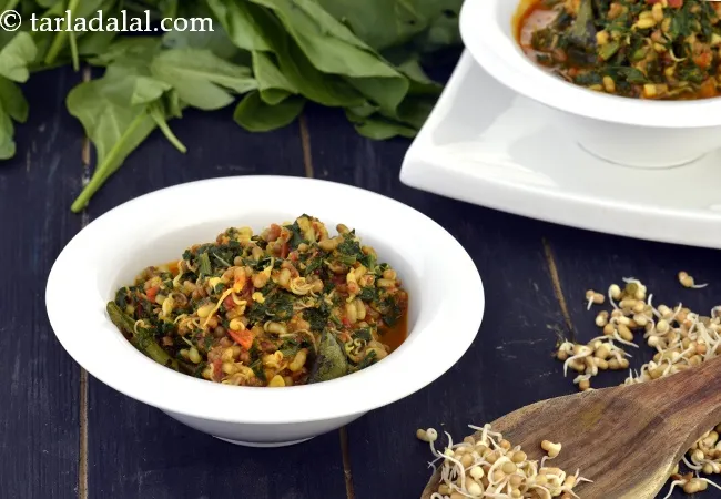 Matki Aur Palak ki Curry