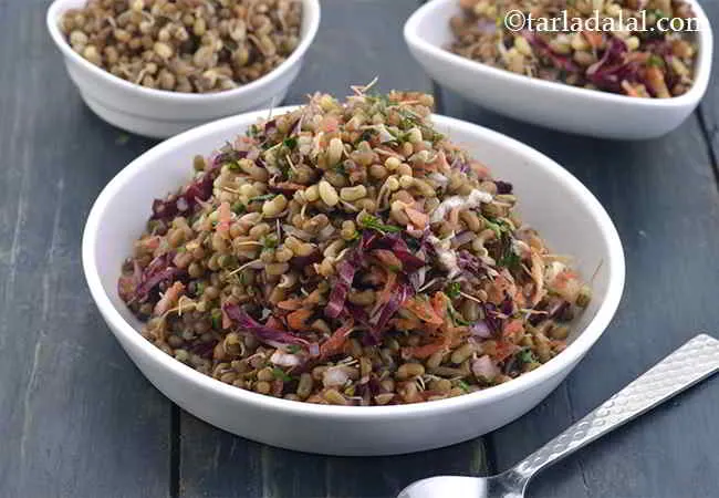 Matki Salad, Healthy Moath Bean Salad