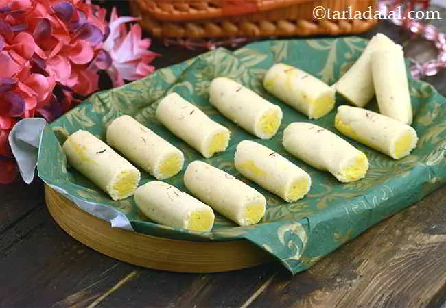 Mawa Kesar Roll, Khoya Kesar Roll