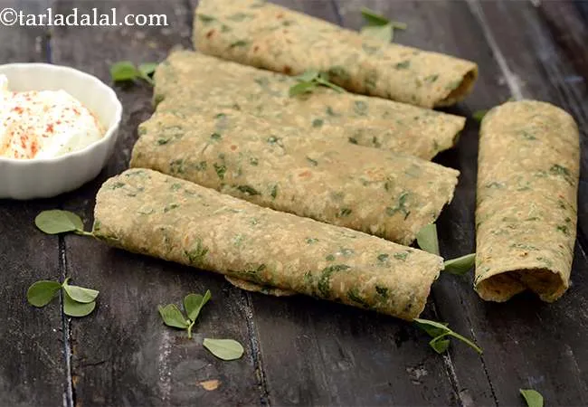 Methi Oats Roti