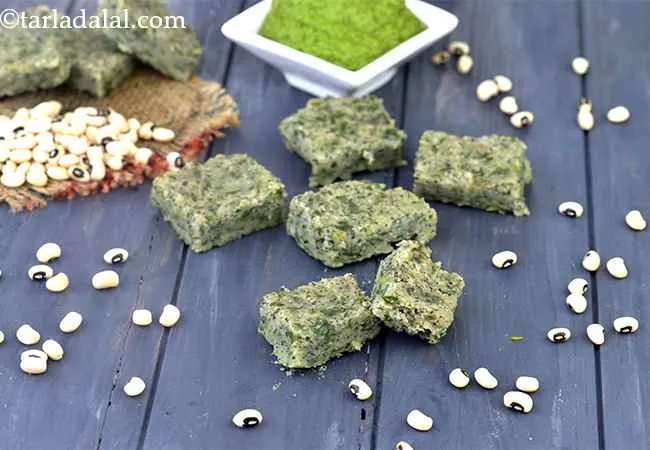 पालक मेथी ढोकला रेसिपी | गुजराती पालक ढोकला | स्नैक रेसिपी | पालक ढोकला