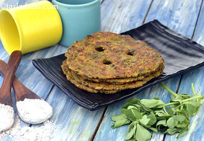 Methi Thalipeeth, Maharashtrian Breakfast
