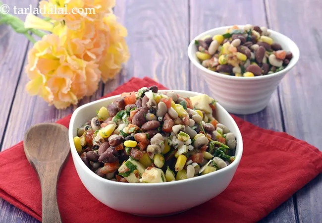 Mexican Bean and Cheese Salad