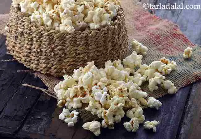 Microwave Popcorn Made in A Bowl