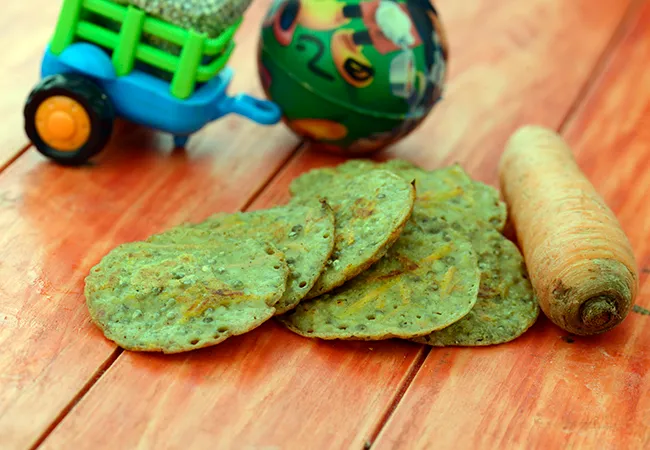 Mini Bajra and Oats Uttapa ( Baby and Toddler)