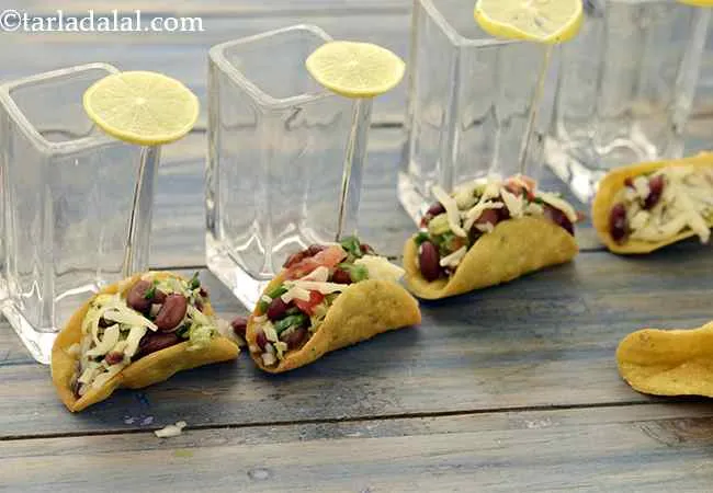  Mini Bean Tacos ( Tiffin Treats)