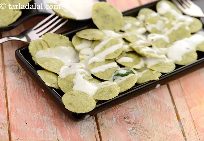 Mini Idlis in Coconut Sauce