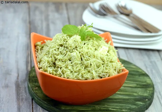 Minty Paneer Biryani