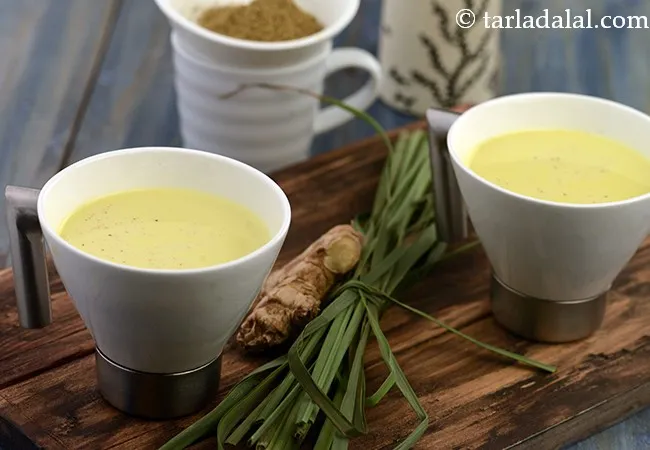 Minty Spicy Lemongrass Milk