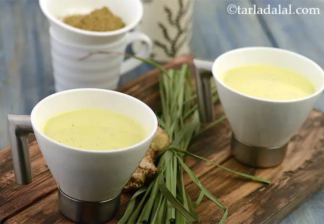 Minty Spicy Lemongrass Milk