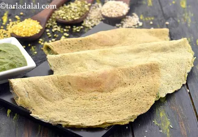 Mixed Dal Chillas, Healthy Breakfast, Snack Recipe