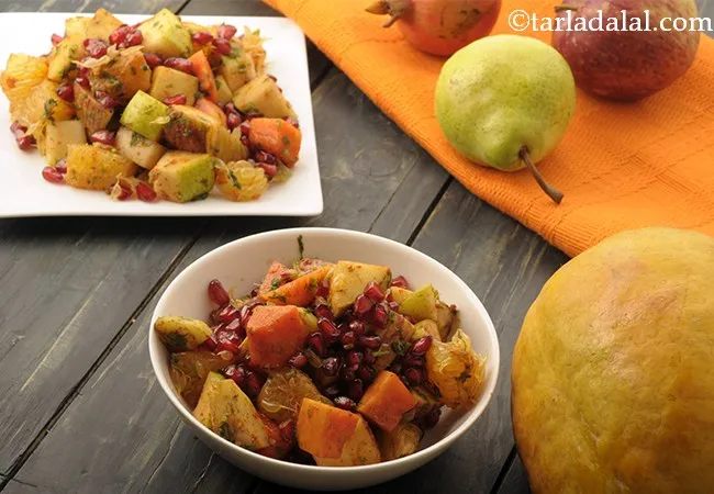  Mixed Fruit Chaat, Diabetic Friendly Recipe