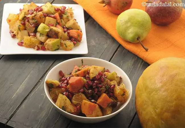 Mixed Fruit Chaat, Diabetic Friendly Recipe