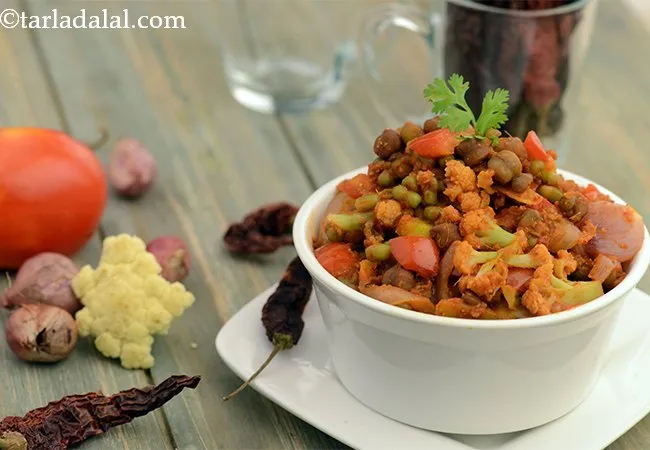 Mixed Pulses with Vegetables
