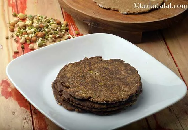 Mixed Sprouts Parota, Sprouts Paratha